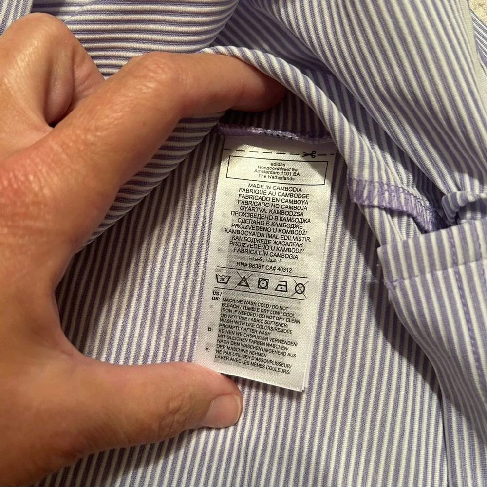 Adidas Purple Polo Shirt Classic Style NWT‎ Sz 2XL